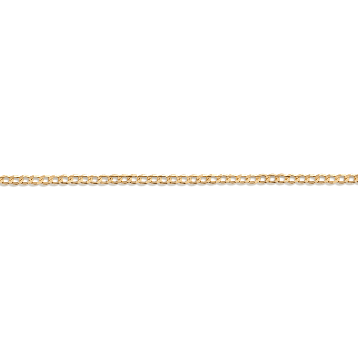 Medium Gold Curb Chain Bracelet