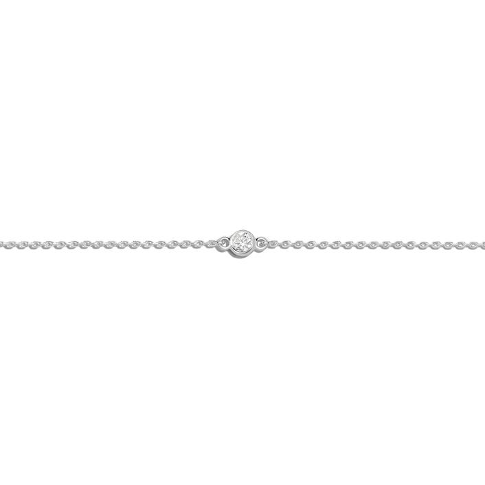 XL Diamond Bezel Bracelet