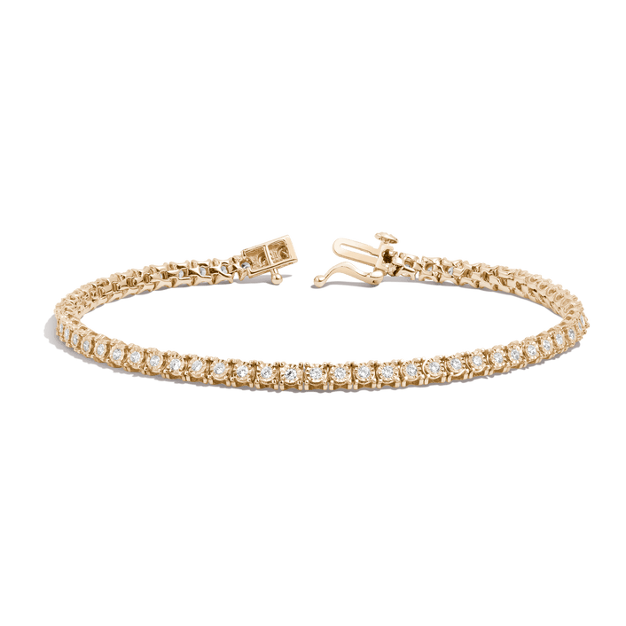 Diamond Illusion Tennis Bracelet