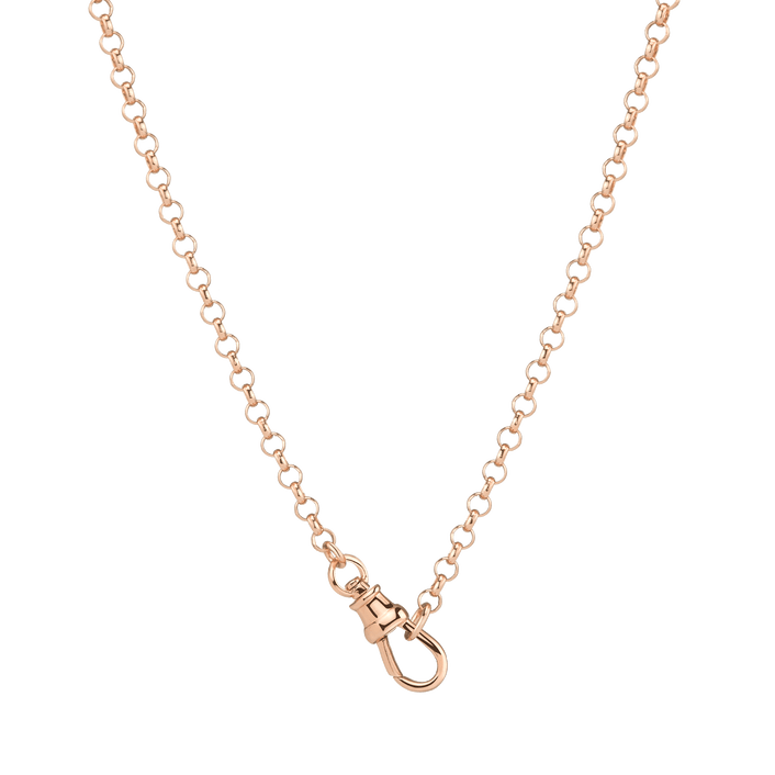 Gold Rolo Chain Necklace