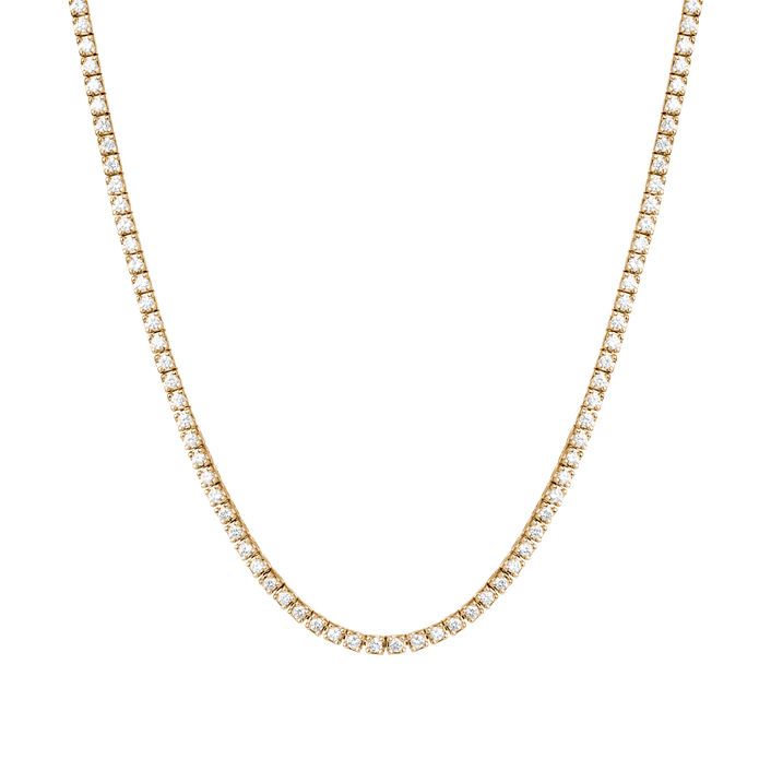 Classic Lab Grown Diamond Tennis Necklace