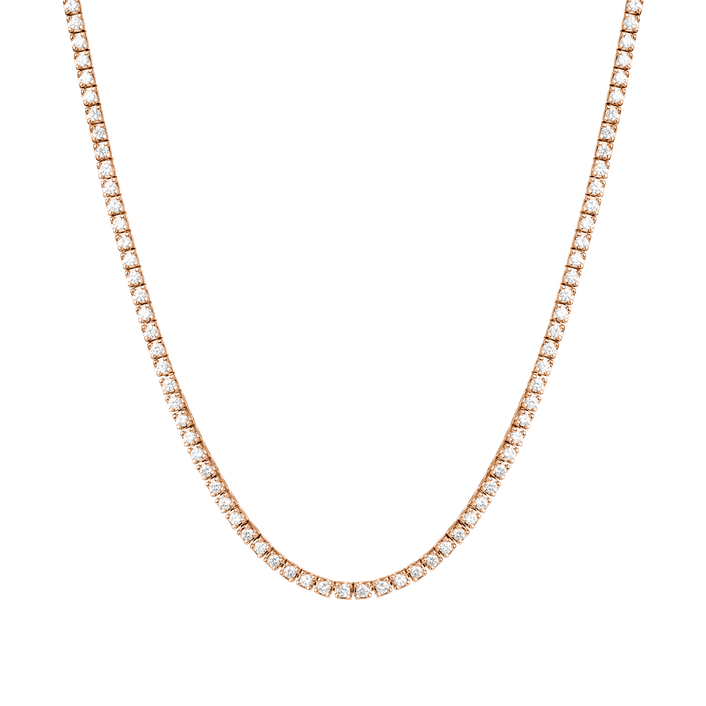 Classic Lab Grown Diamond Tennis Necklace