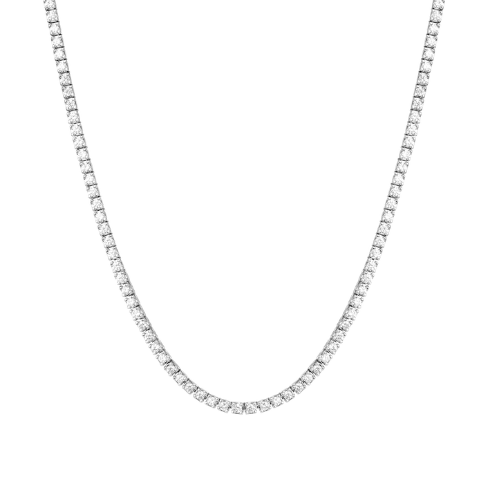 Classic Diamond Tennis Necklace