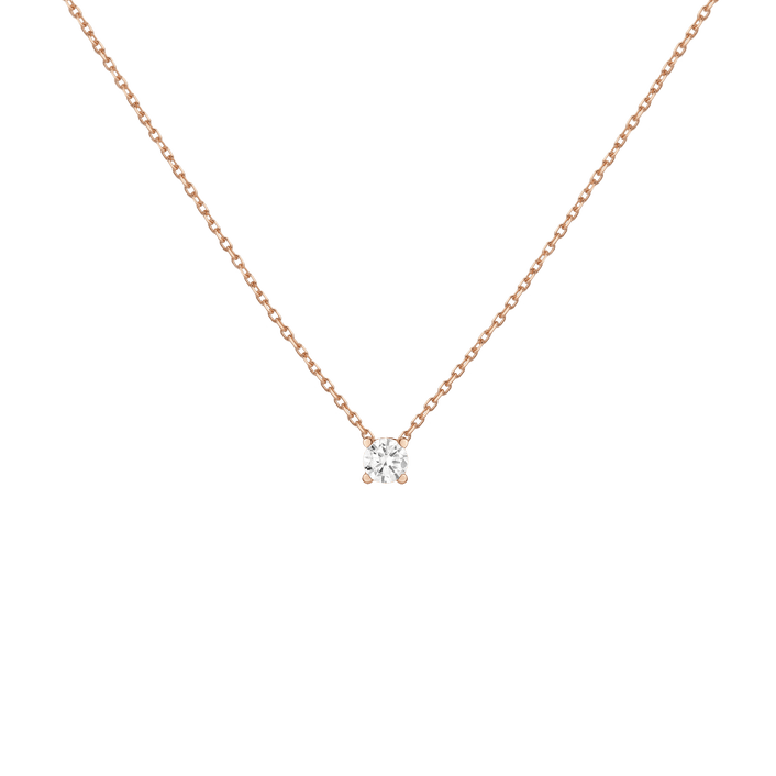 Diamond Solitaire Necklace