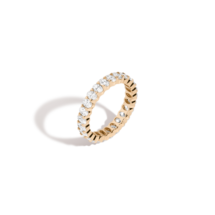 Oval Diamond Eternity Ring