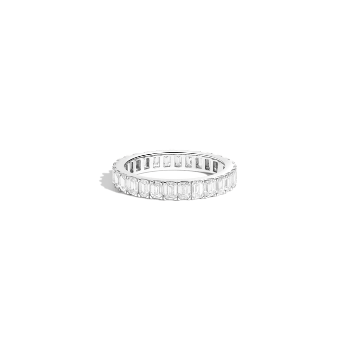 Emerald Diamond Eternity Ring