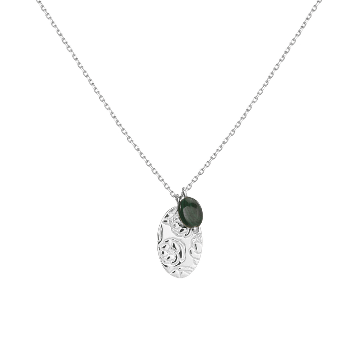 AURATE X MACENNA: Rose Garden Pendant Necklace