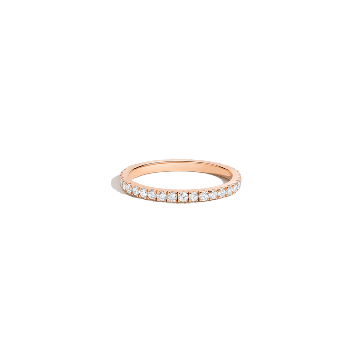 Pavé Lab Grown Diamond Eternity Ring