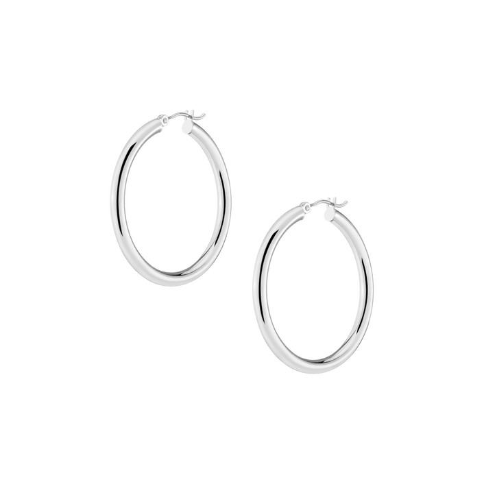 Gold Hoop Earrings - 3mm