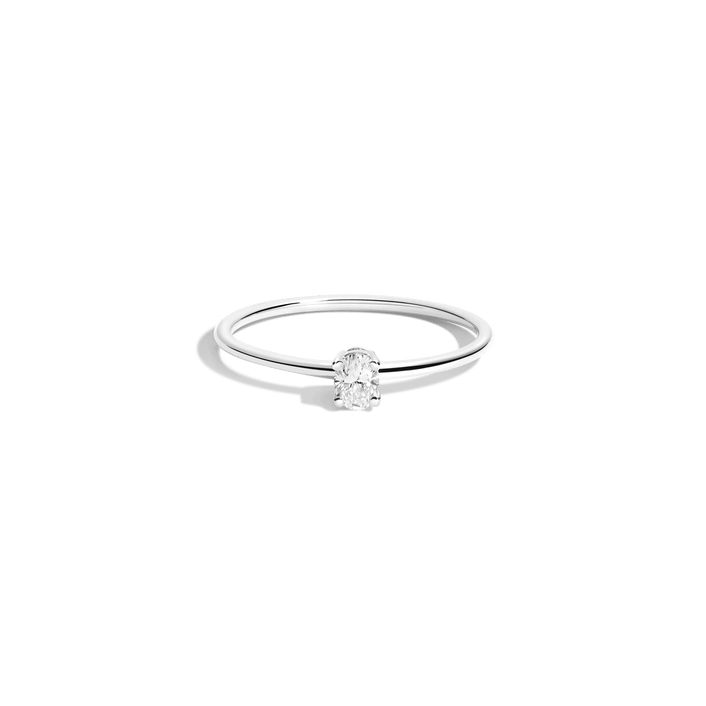 Oval Lab Grown Diamond Ring