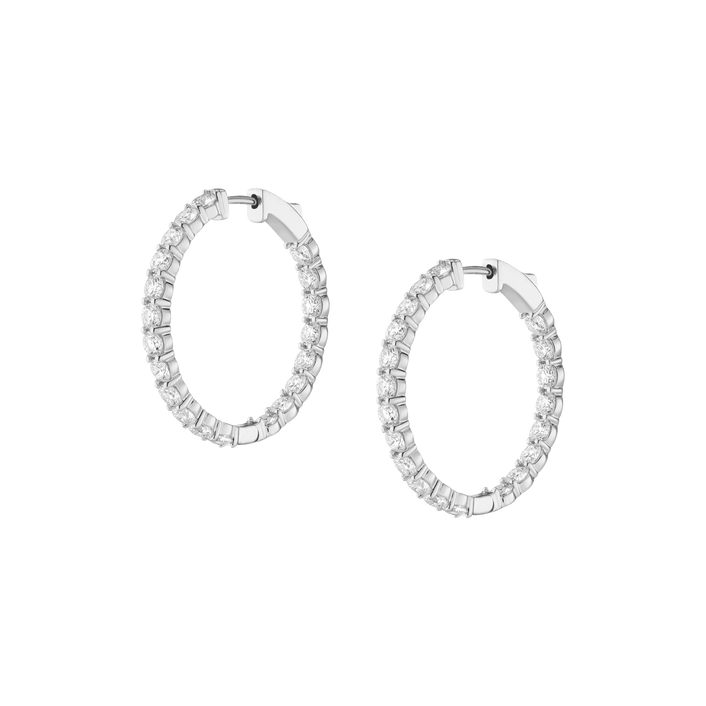 Luxury Lab Grown Diamond Hoops