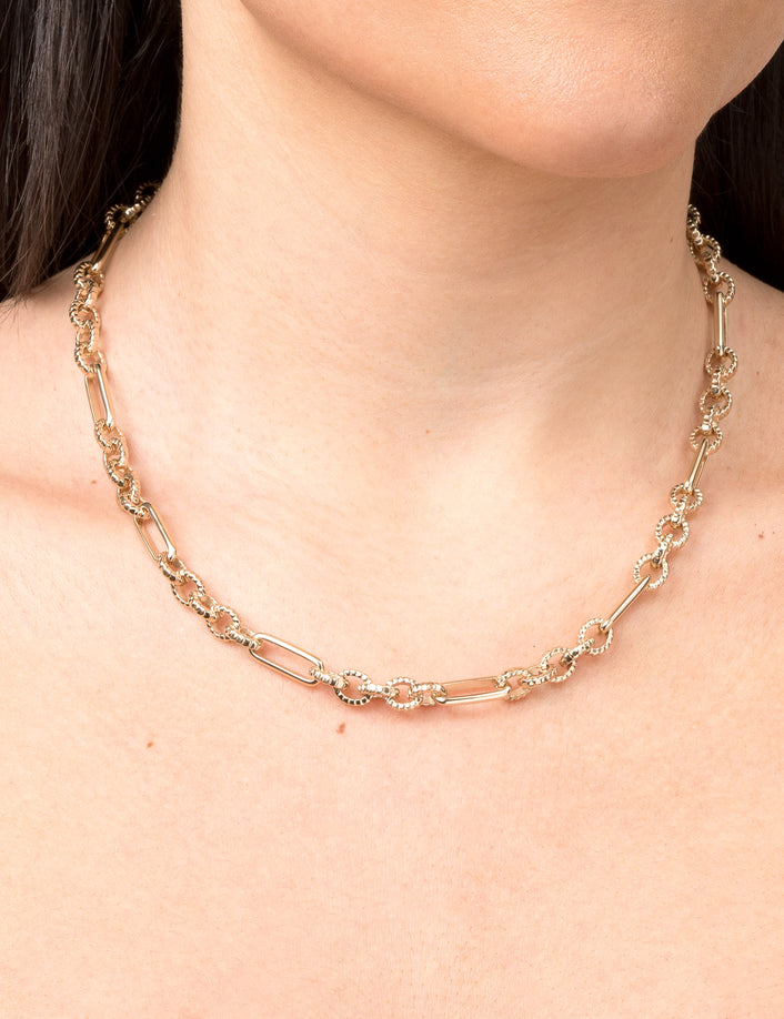 Bold Infinity Chain Link Necklace