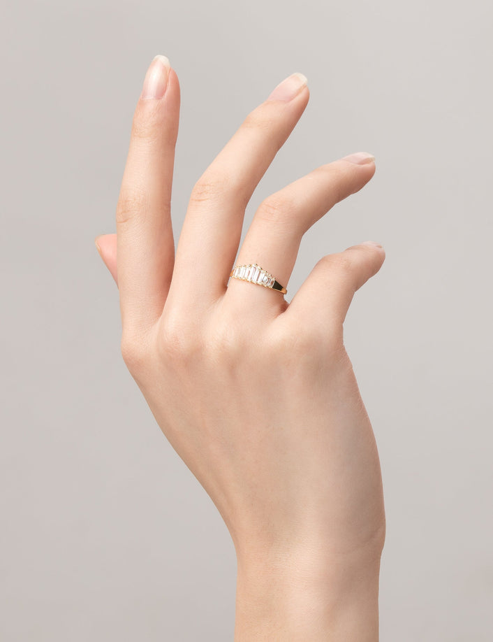 Brooklyn Baguette Diamond Ring