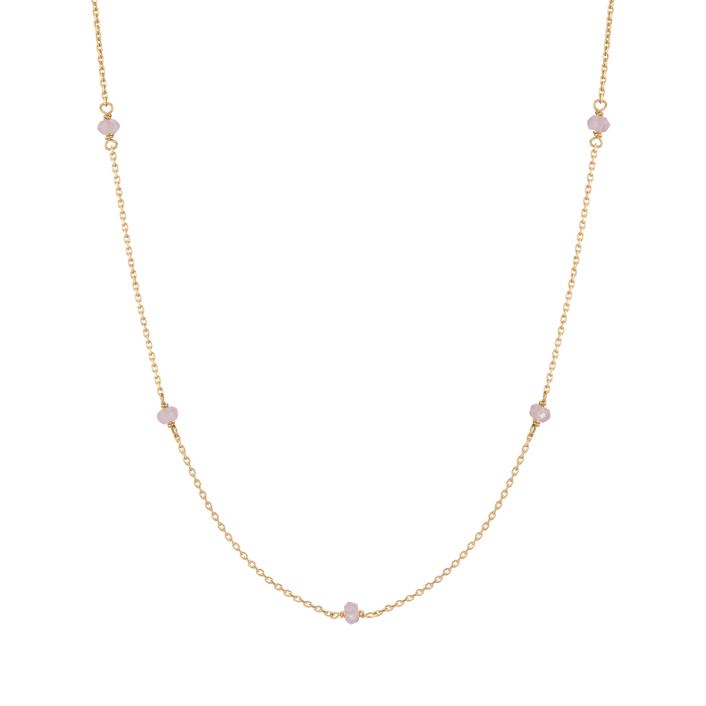 Endless Gemstone Station Necklace