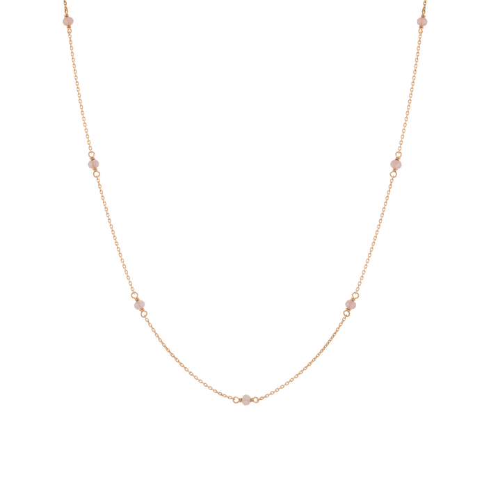 Endless Gemstone Station Necklace