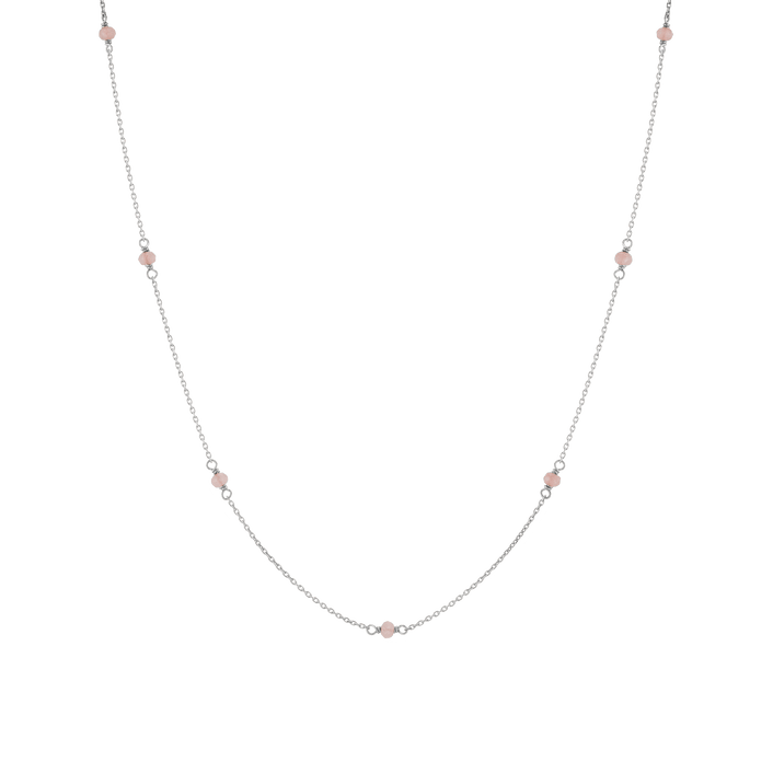 Endless Gemstone Station Necklace