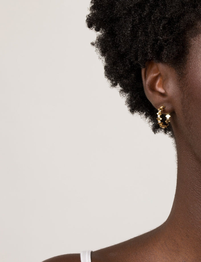 Aurate x Kerry: Be The Lead Hoop Earrings