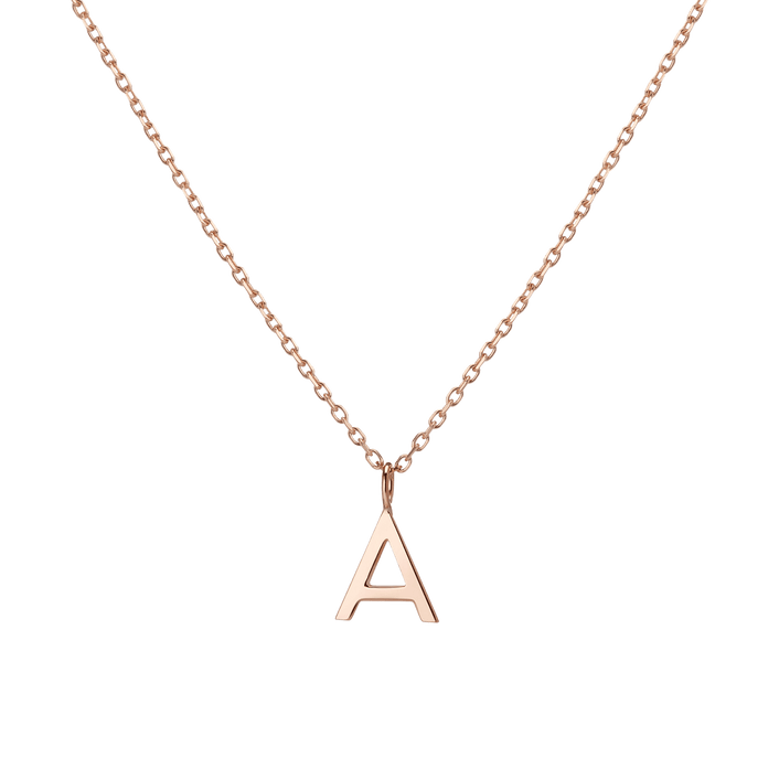 Classic Gold Letter Necklace