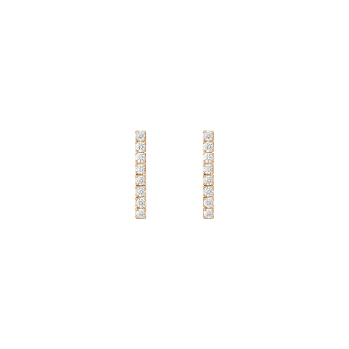 Dazzling Diamond Tennis Earrings Large