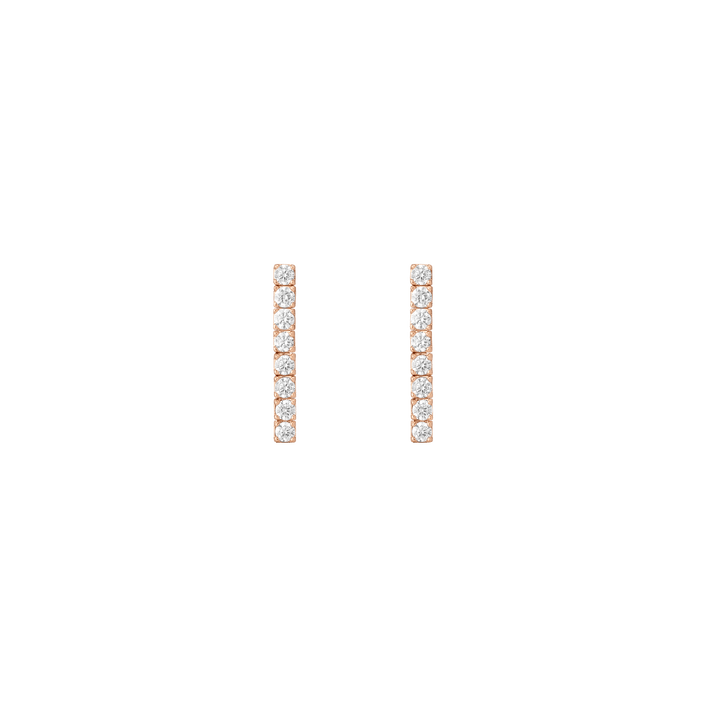 Dazzling Diamond Tennis Earrings Large